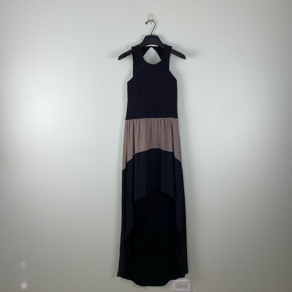 Parker High Low Silk Tank Dress XS